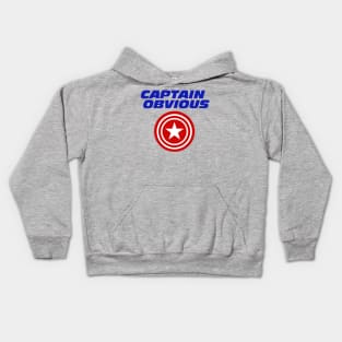 Captain Obvious Kids Hoodie